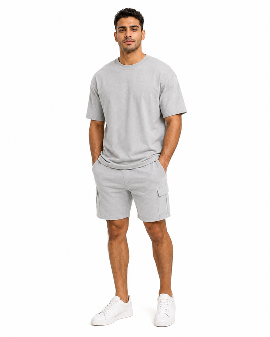 Fuzzy Cargo Set - Gray