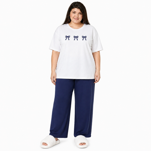 White woman Pajama