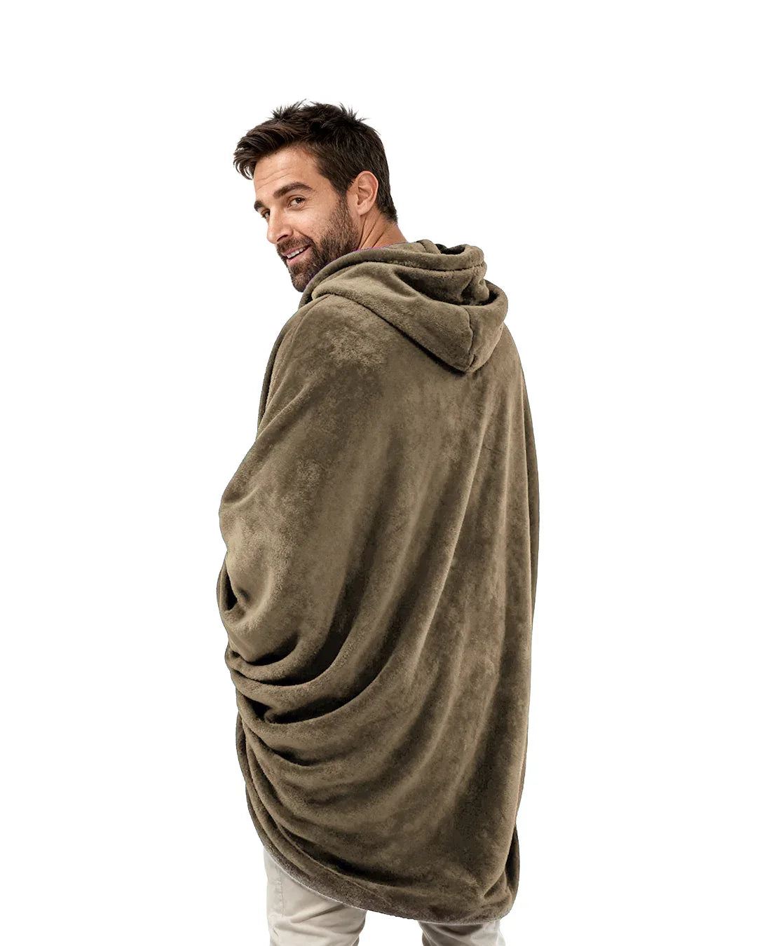 Cafe Hoodie Blanket - Fuzzy