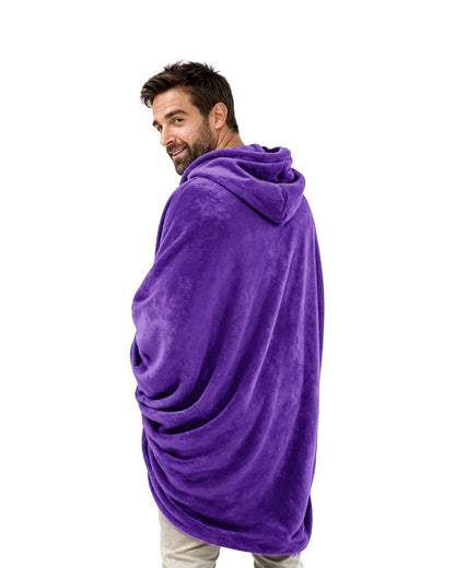 Lavander Hoodie Blanket - Fuzzy
