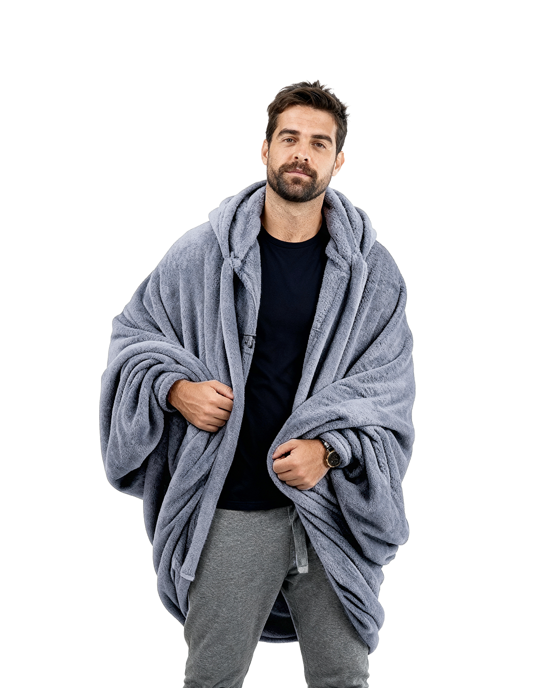 Light Grey Blanket Hoodie