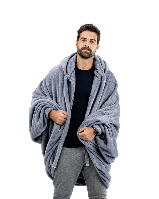 Light Grey Blanket Hoodie